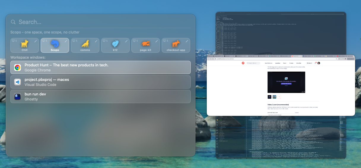 Window Switcher preview